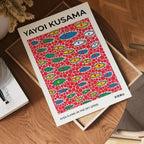 Yayoi Kusama Eyes Flying In The Sky Poster