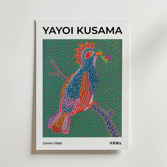 Yayoi Kusama Dawn 1989 Poster