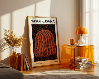 Yayoi Kusama Shanghai Pumpkin Poster