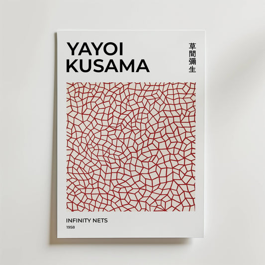 Yayoi Kusama Infinity Nets Poster