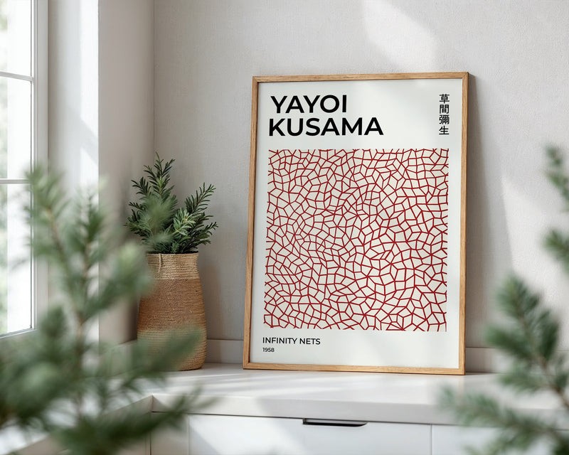 Yayoi Kusama Infinity Nets Poster