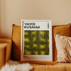 Yayoi Kusama Optical Field Poster
