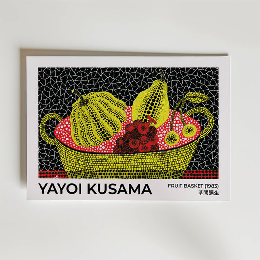 Yayoi Kusama – Fruit Basket (1983) Poster