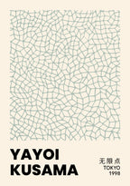 Yayoi Kusama Infinity Web Poster