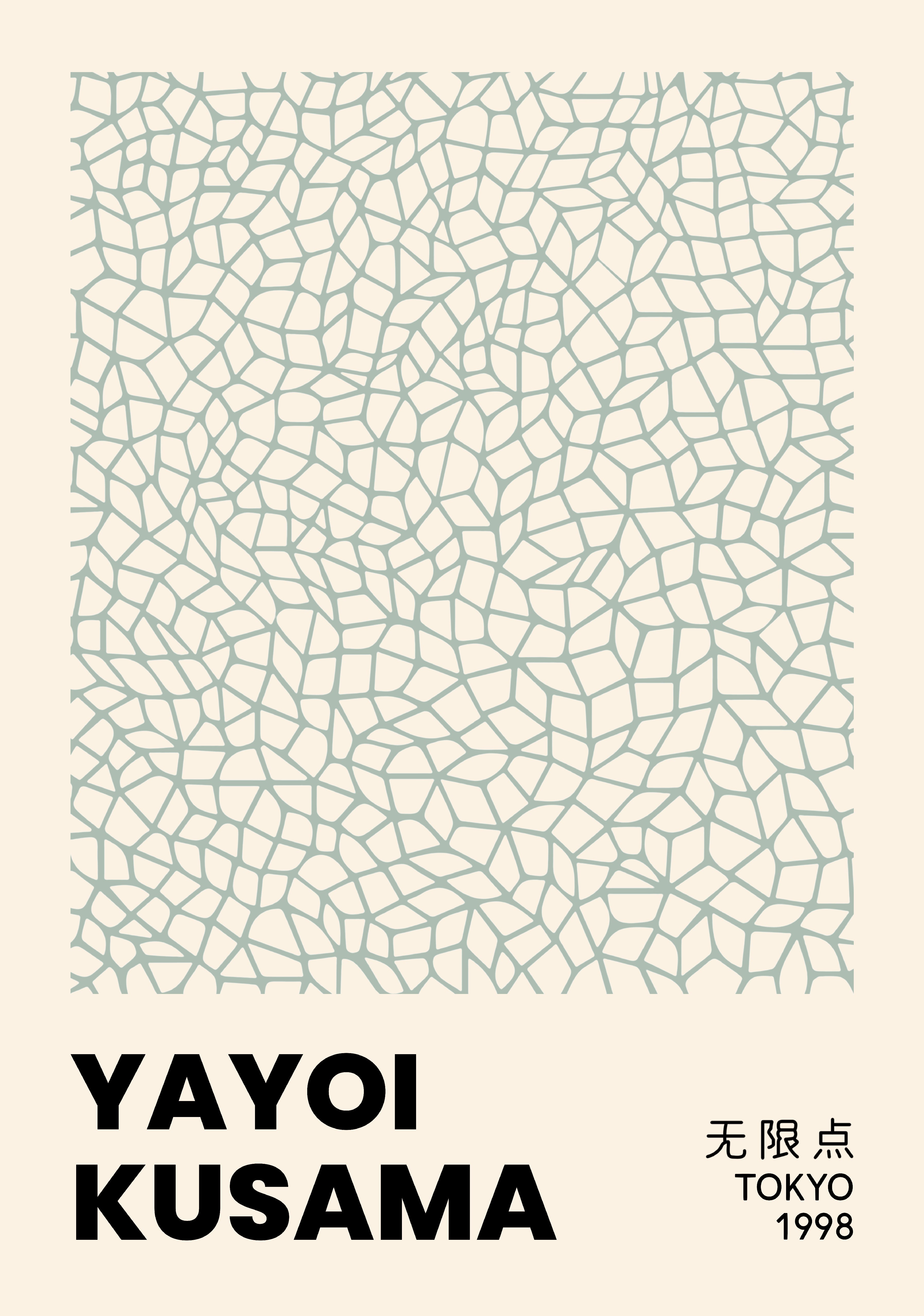 Yayoi Kusama Infinity Web Poster