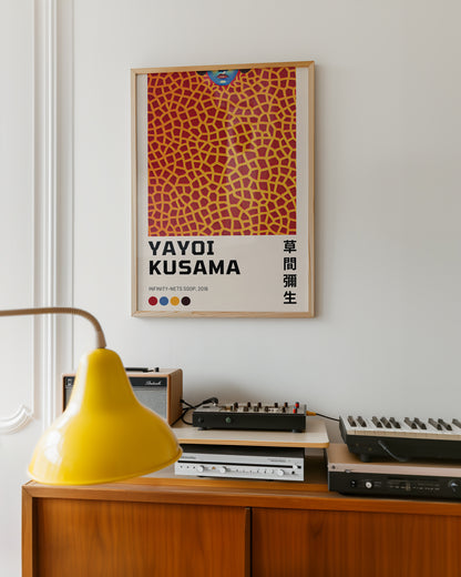 Yayoi Kusama Infinity Nets Poster