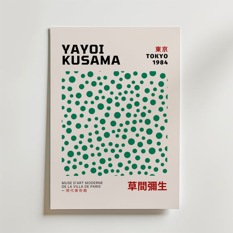 Yayoi Kusama Belros Poster