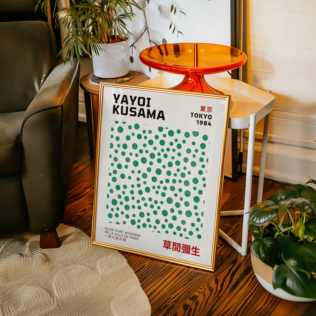 Yayoi Kusama Belros Poster