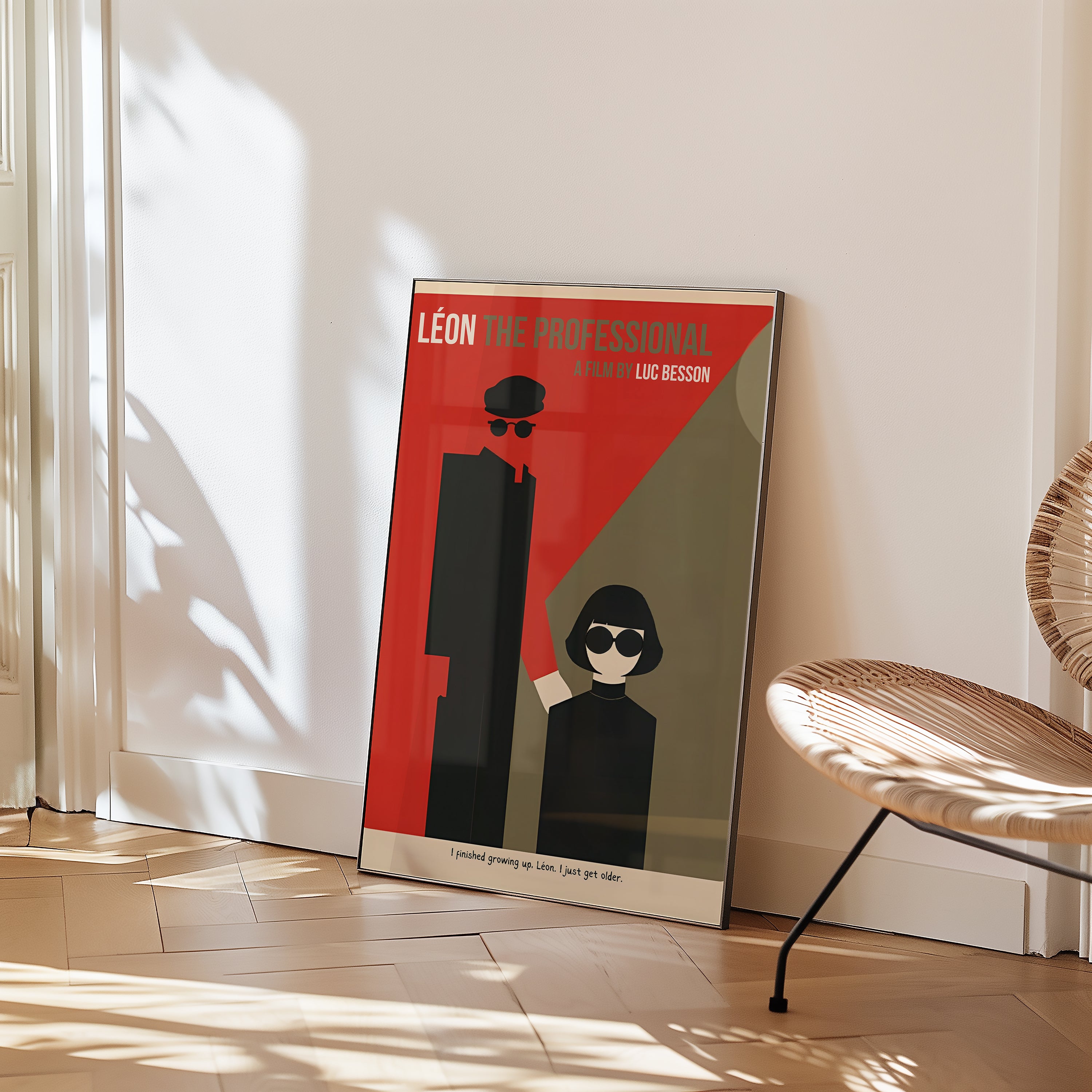 Léon: The Professional Poster affisch – köp poster online – Bozetto väggdekoration