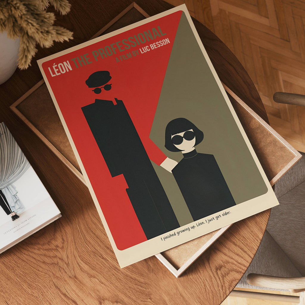 Léon: The Professional Poster affisch – poster till väggdekoration – köp online hos Bozetto