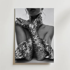 Sequin Elegance Poster