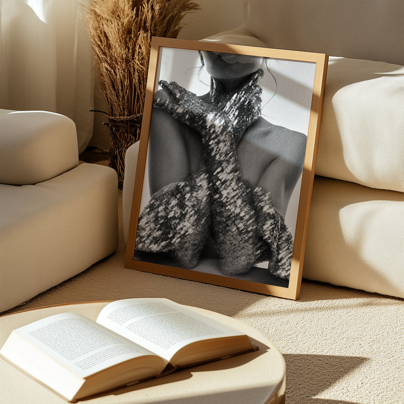 Sequin Elegance Poster