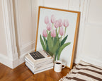 Pink Tulips Poster
