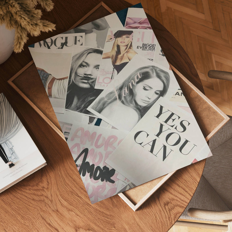 City Muse Collage Poster