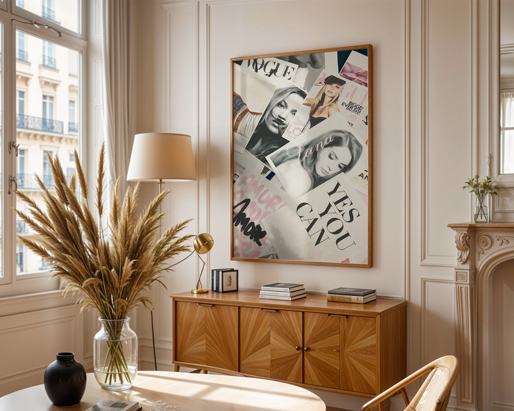 City Muse Collage Poster