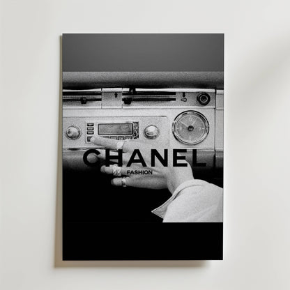 Chanel Retro Drive Poster