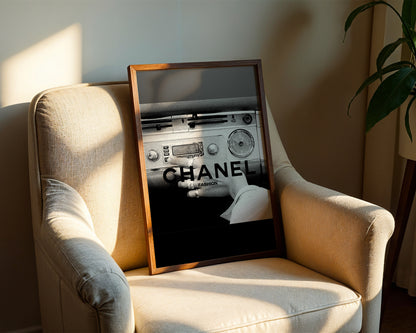 Chanel Retro Drive Poster