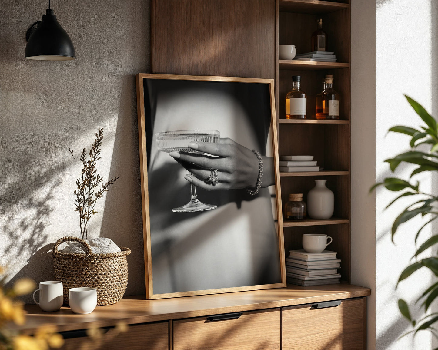 Champagne Elegance Poster