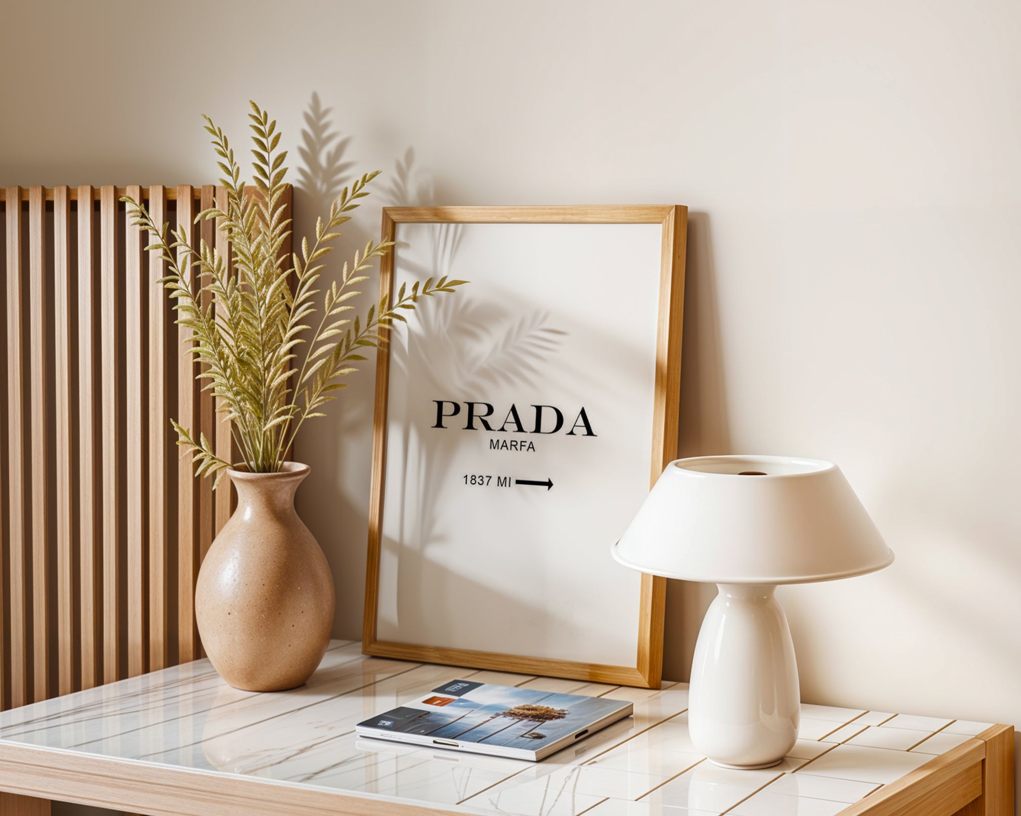 Prada Marfa Poster