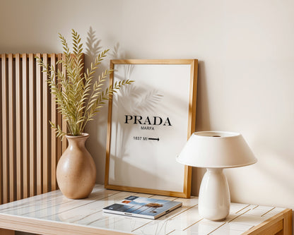 Prada Marfa Poster
