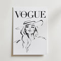 Vogue Paris Sketch Poster