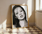 Kate Moss Portrait Poster