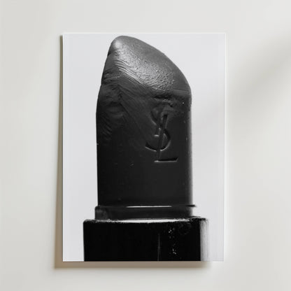 Black Lipstick YSL Poster