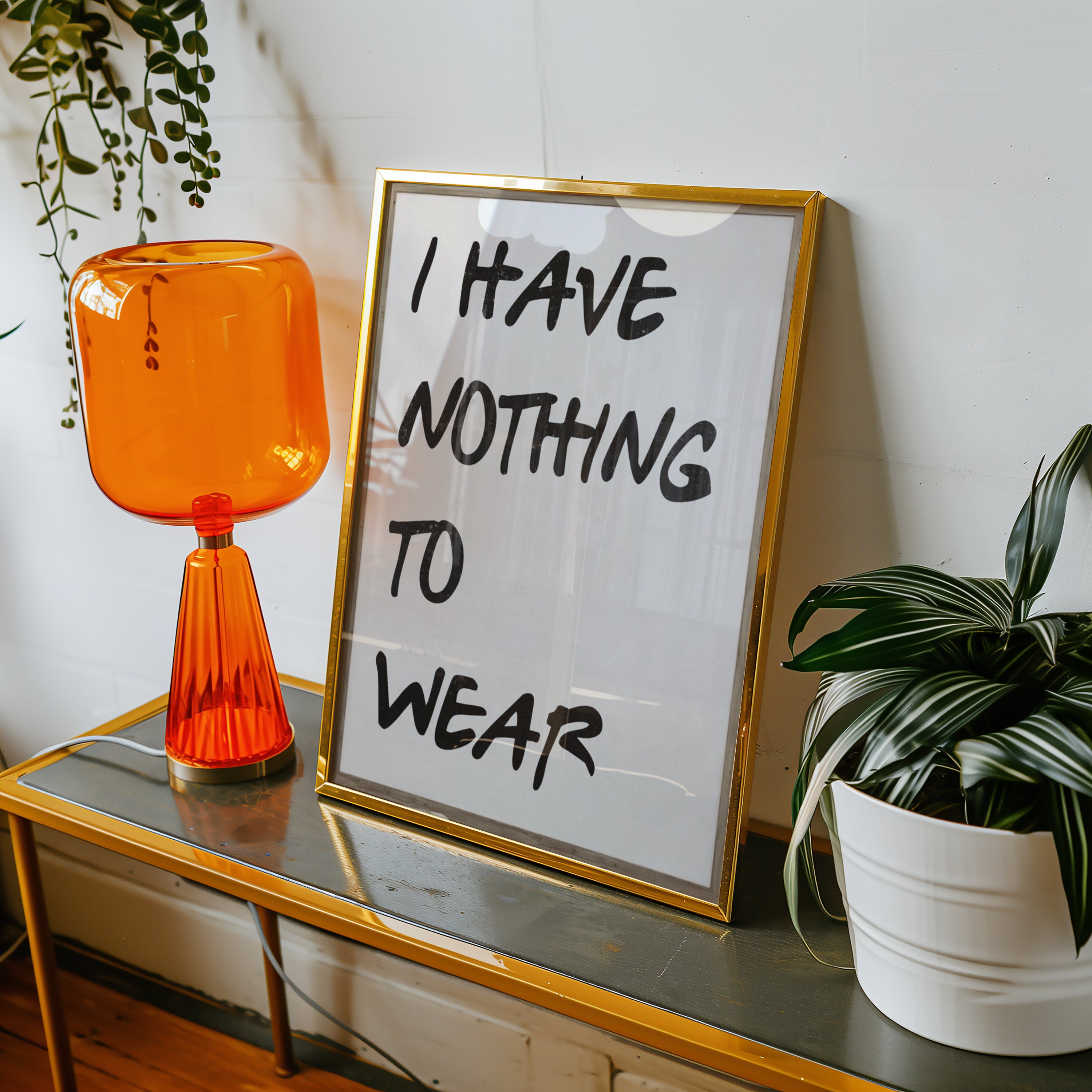 I Have Nothing To Wear Poster