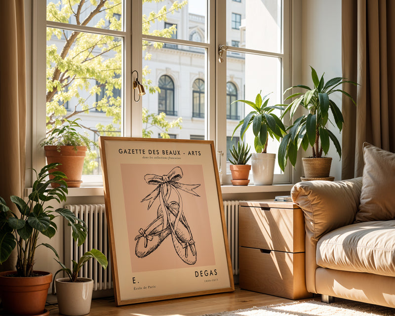 Edgar Degas Ballet Poster