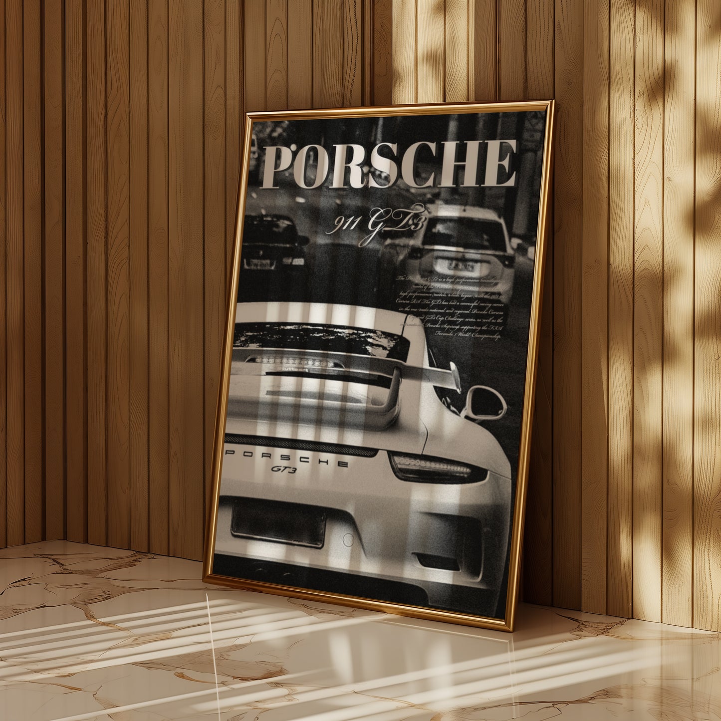 Porsche 911 GT3 Poster