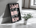 Jane Birkin Muse Poster