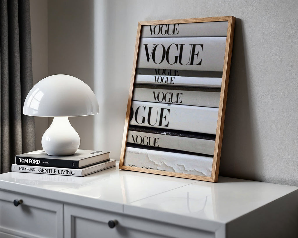 Vogue Stack Poster