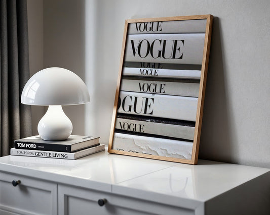 Vogue Stack Poster