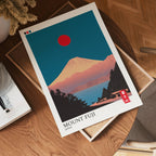 Mount Fuji Japan Poster