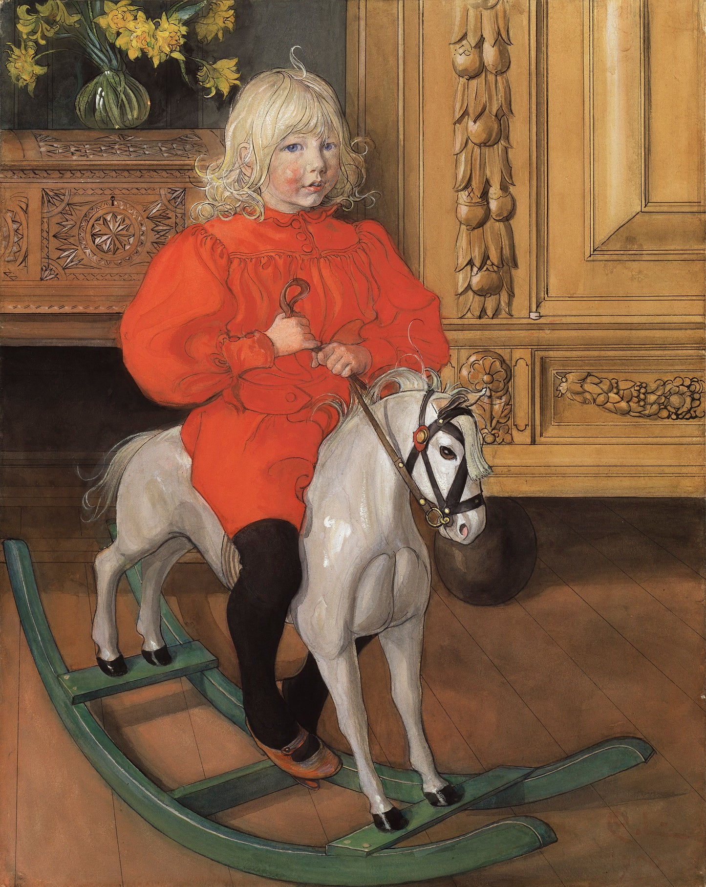 Carl Larsson Murre Portrait of Casimir Laurin Poster