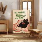 Approved by the Cat Poster