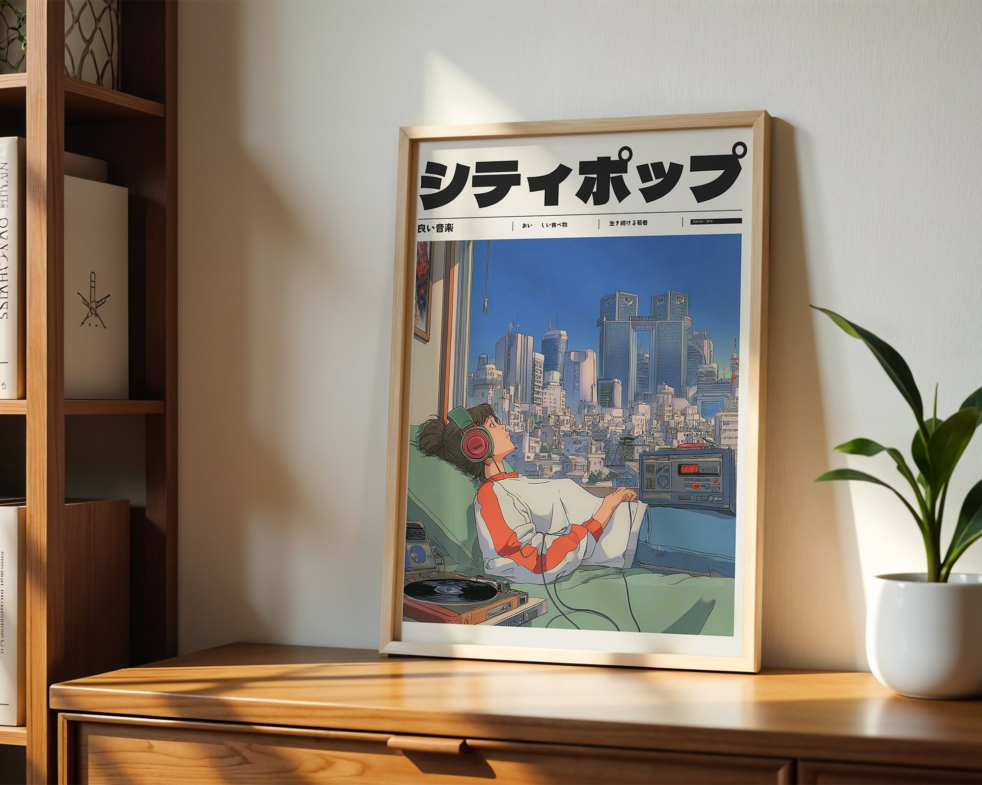 Neon Afternoon Poster