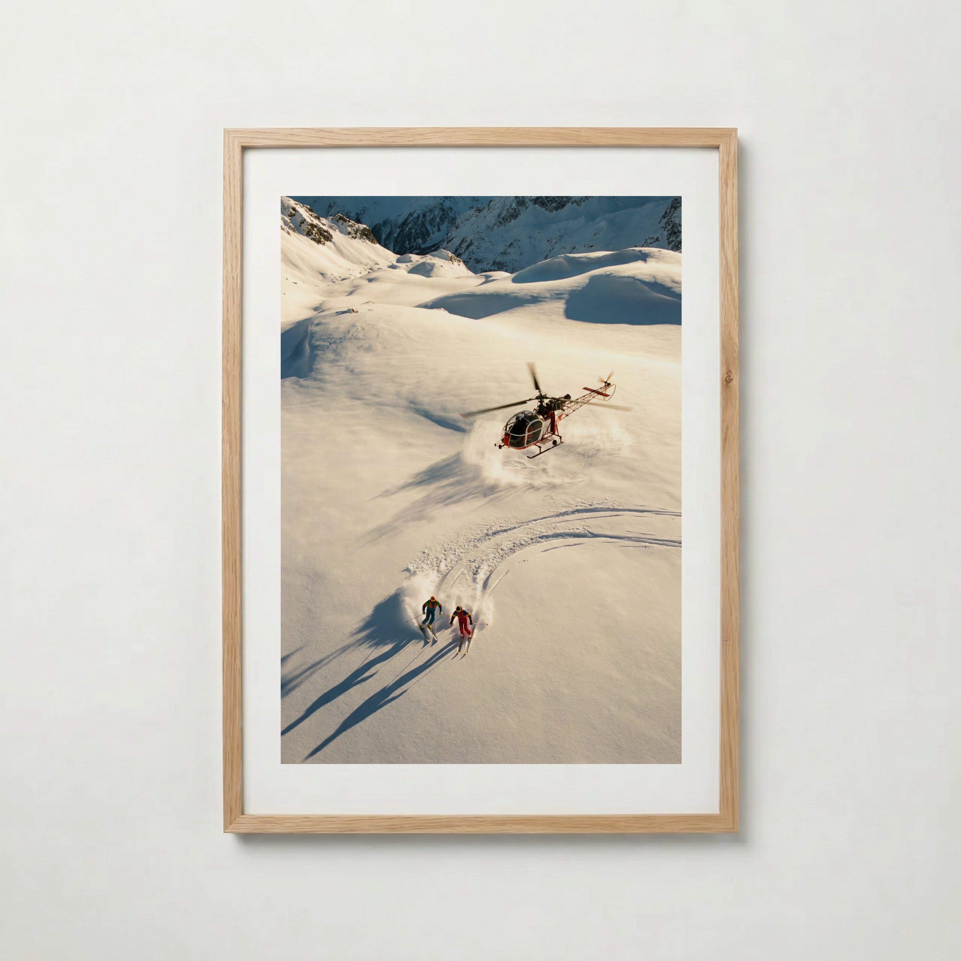 Alpine Pursuit Prestige Poster – köp affisch till hemmet – Bozetto väggdekoration