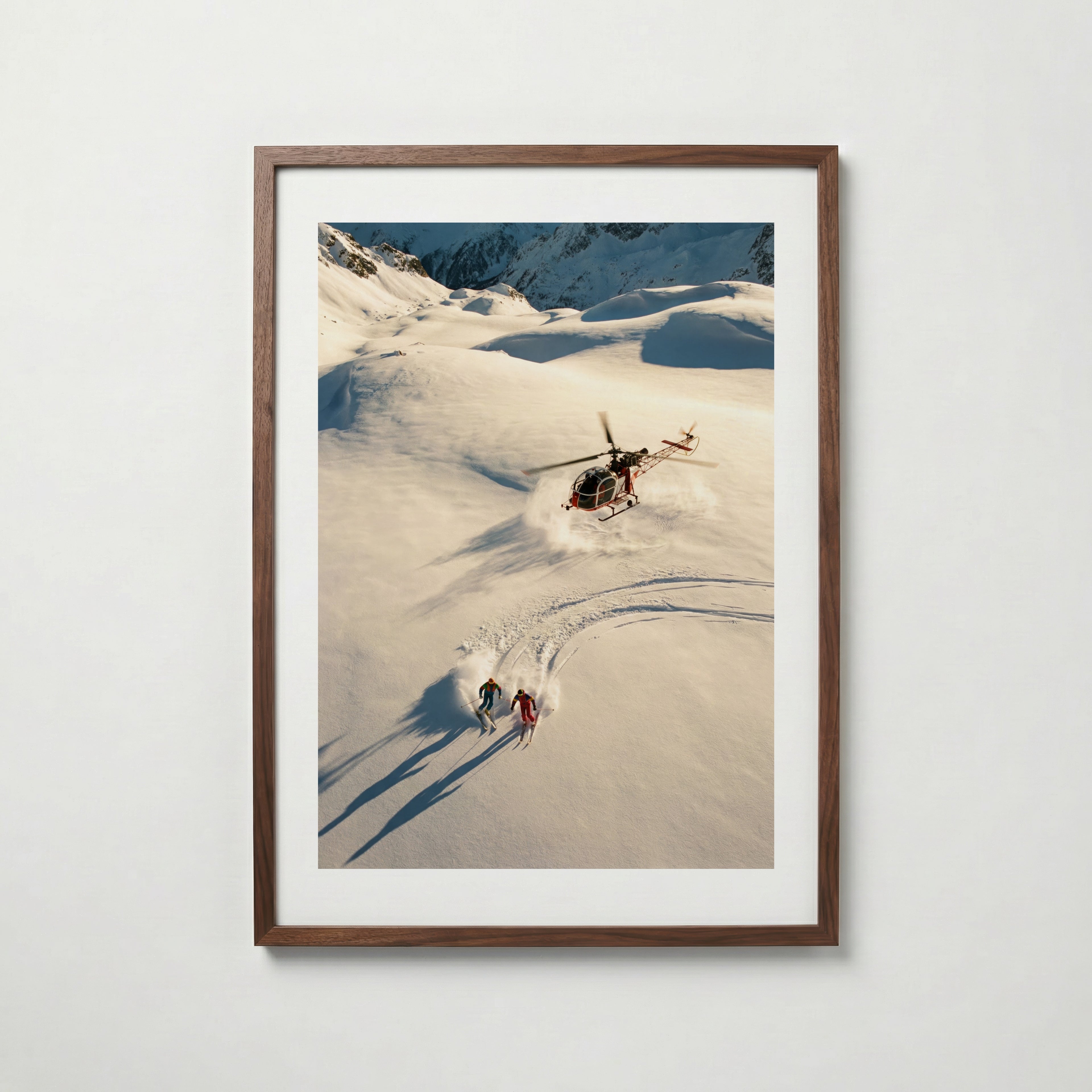 Alpine Pursuit Prestige Poster poster – väggdekoration för hemmet – köp hos Bozetto