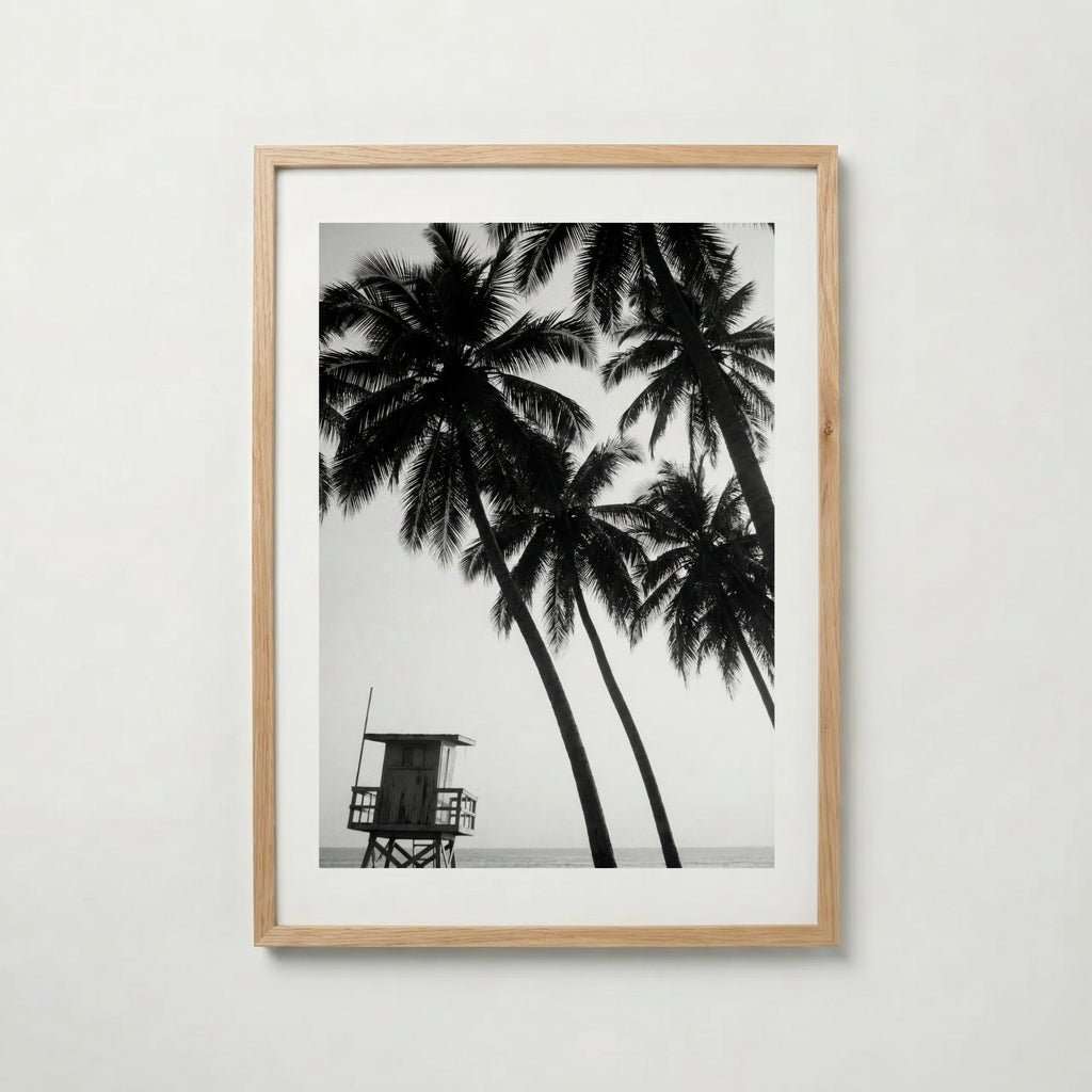 Coastal Noir Escape Poster poster – väggdekoration för hemmet – köp hos Bozetto
