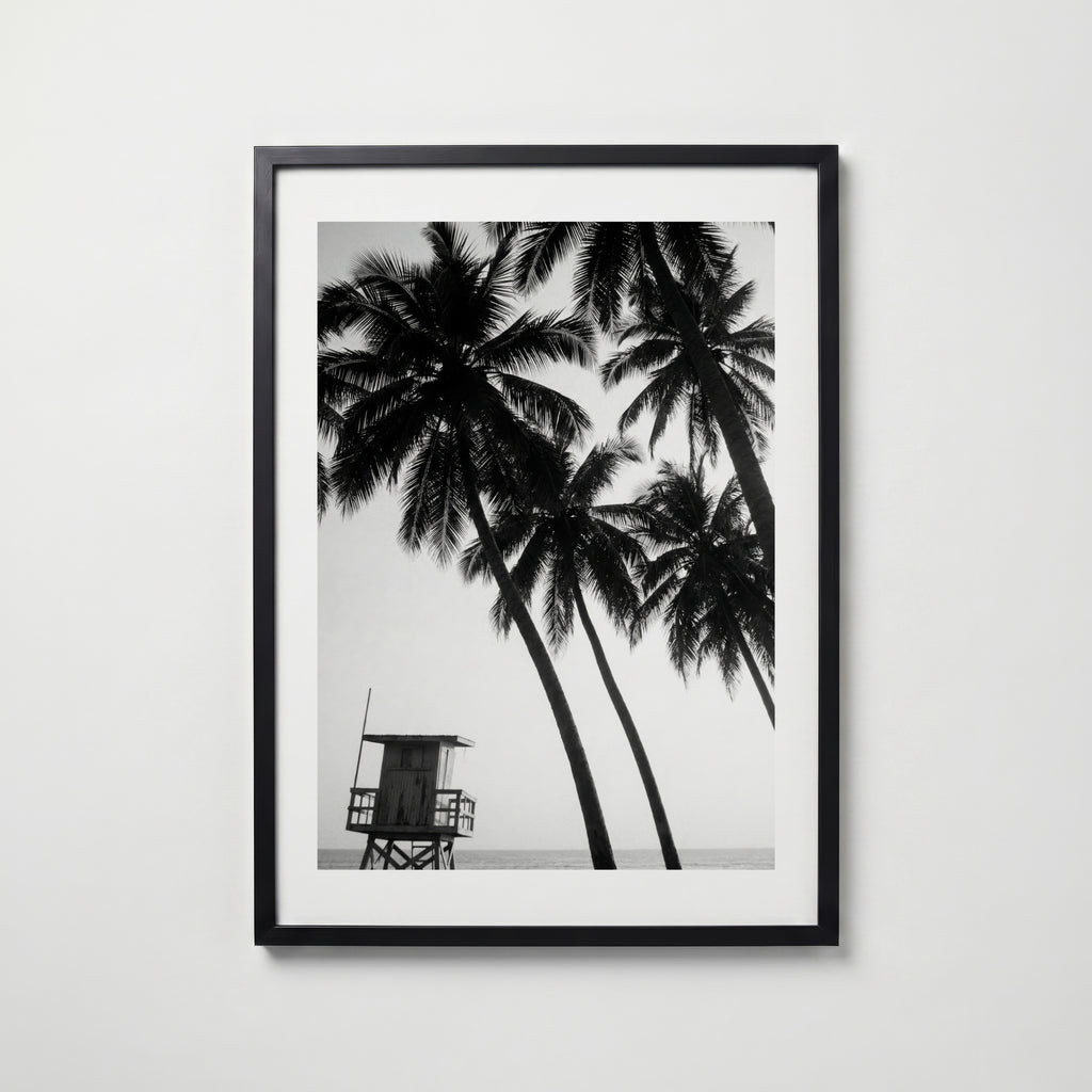 Coastal Noir Escape Poster – köp affisch till hemmet – Bozetto väggdekoration