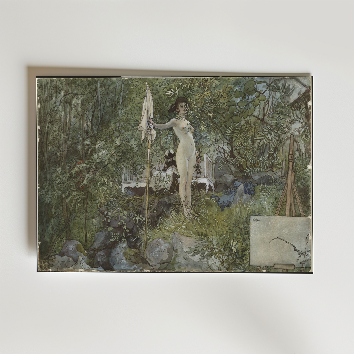 Carl Larsson Open-Air Studio Poster
