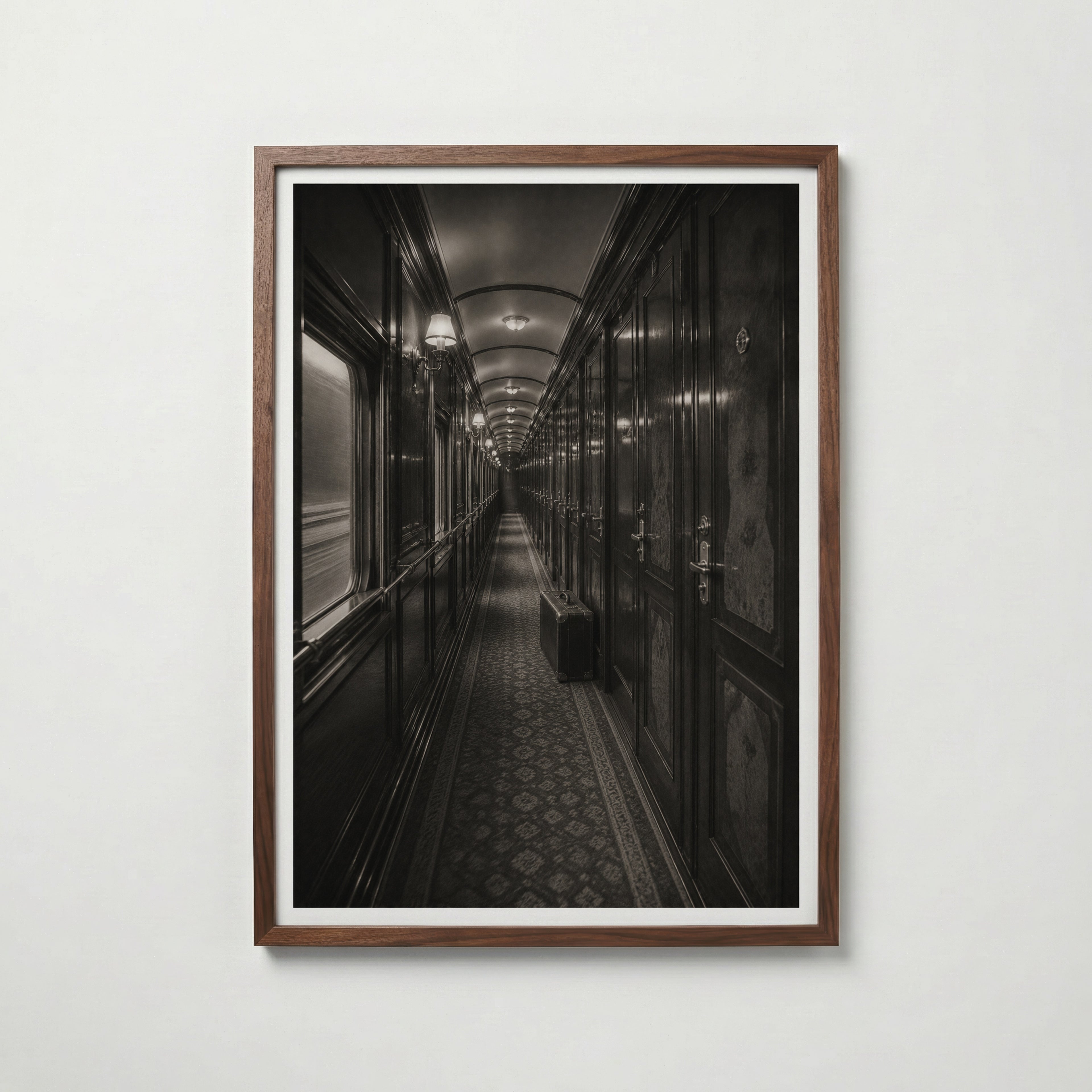 Orient Express Corridor Poster