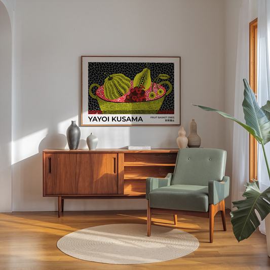 Yayoi Kusama – Fruit Basket (1983) Poster