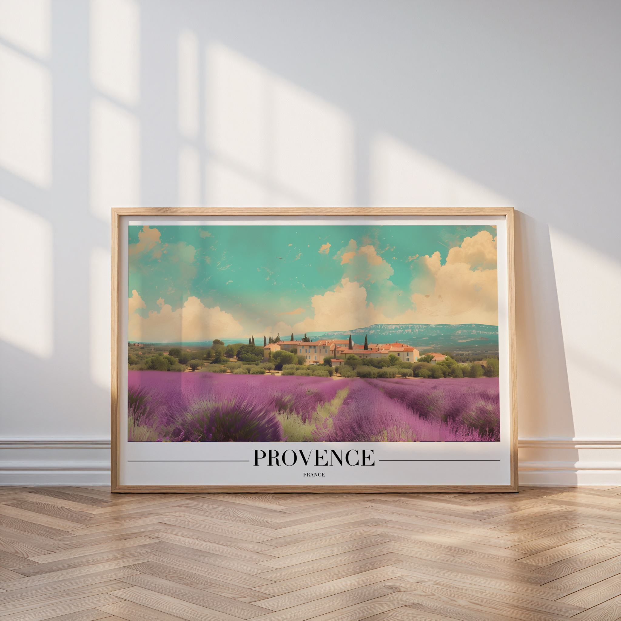 Provence Lavender Fields Poster
