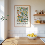 William Morris Four Fruits Pattern Poster