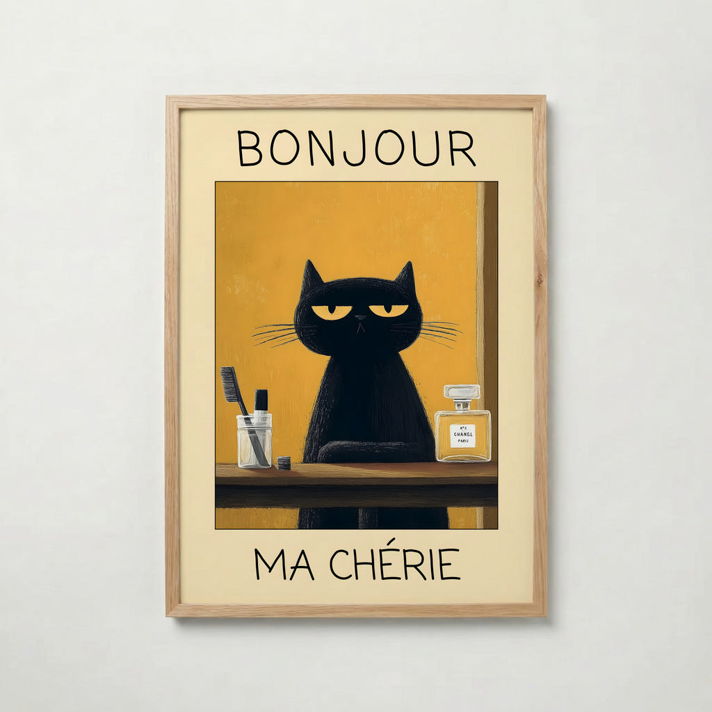 Parisisk Morgenritual Plakat