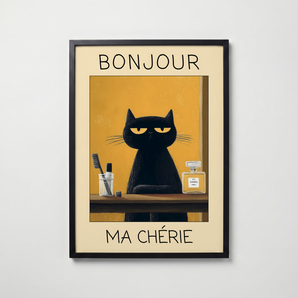 Parisisk Morgenritual Plakat