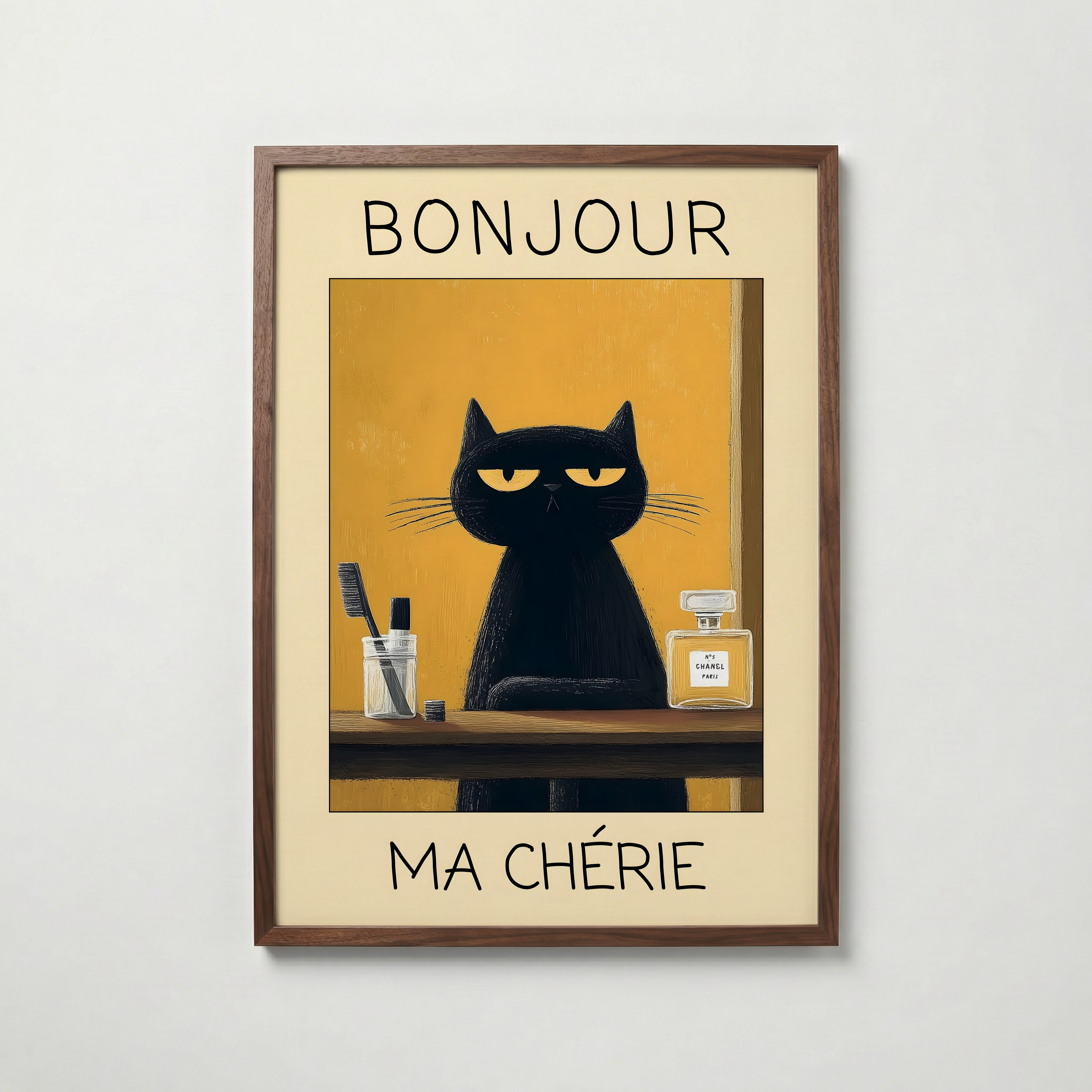 Parisisk Morgenritual Plakat