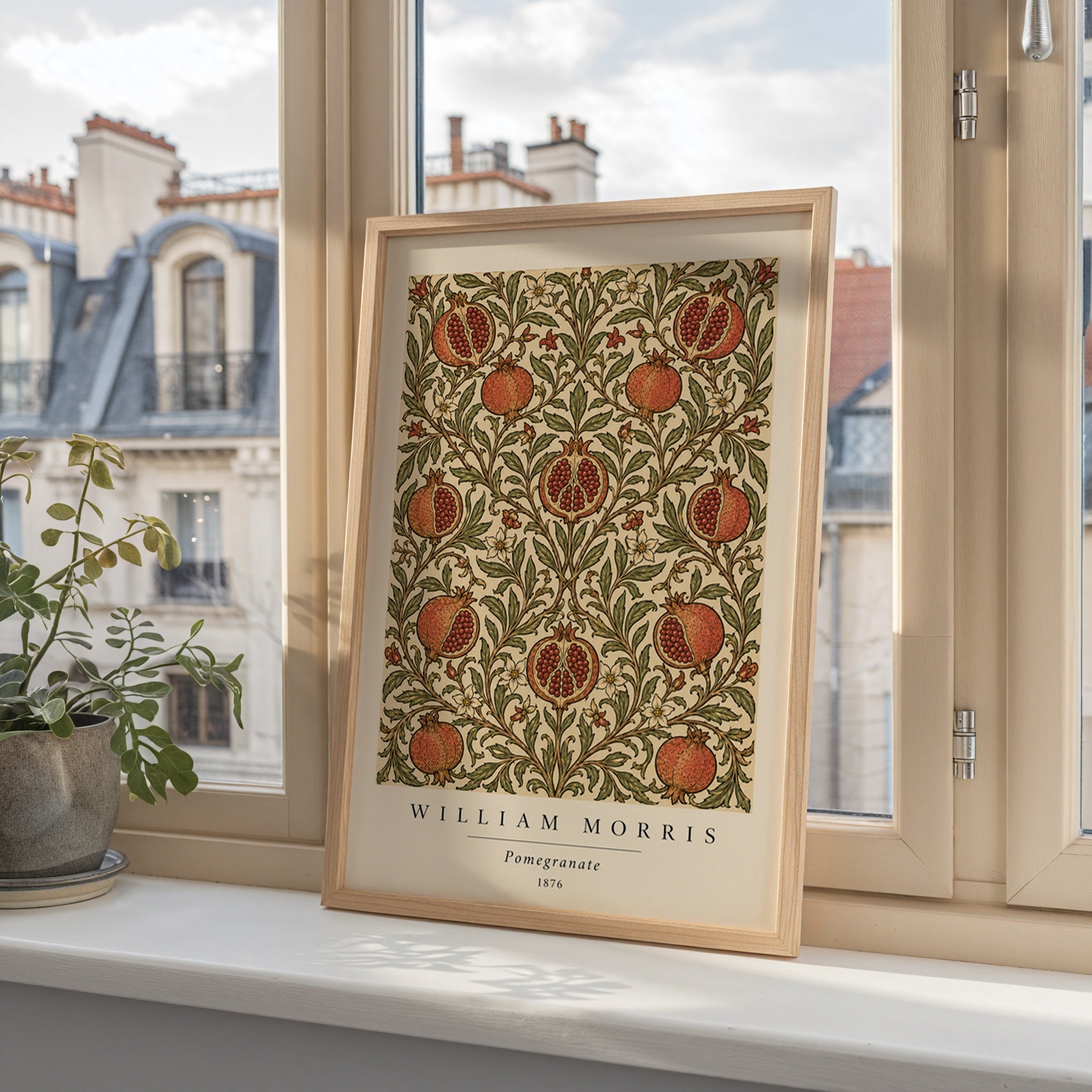 Pomegranate William Morris Poster